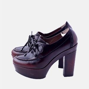 Adolfo Dominguez Leather Pumps